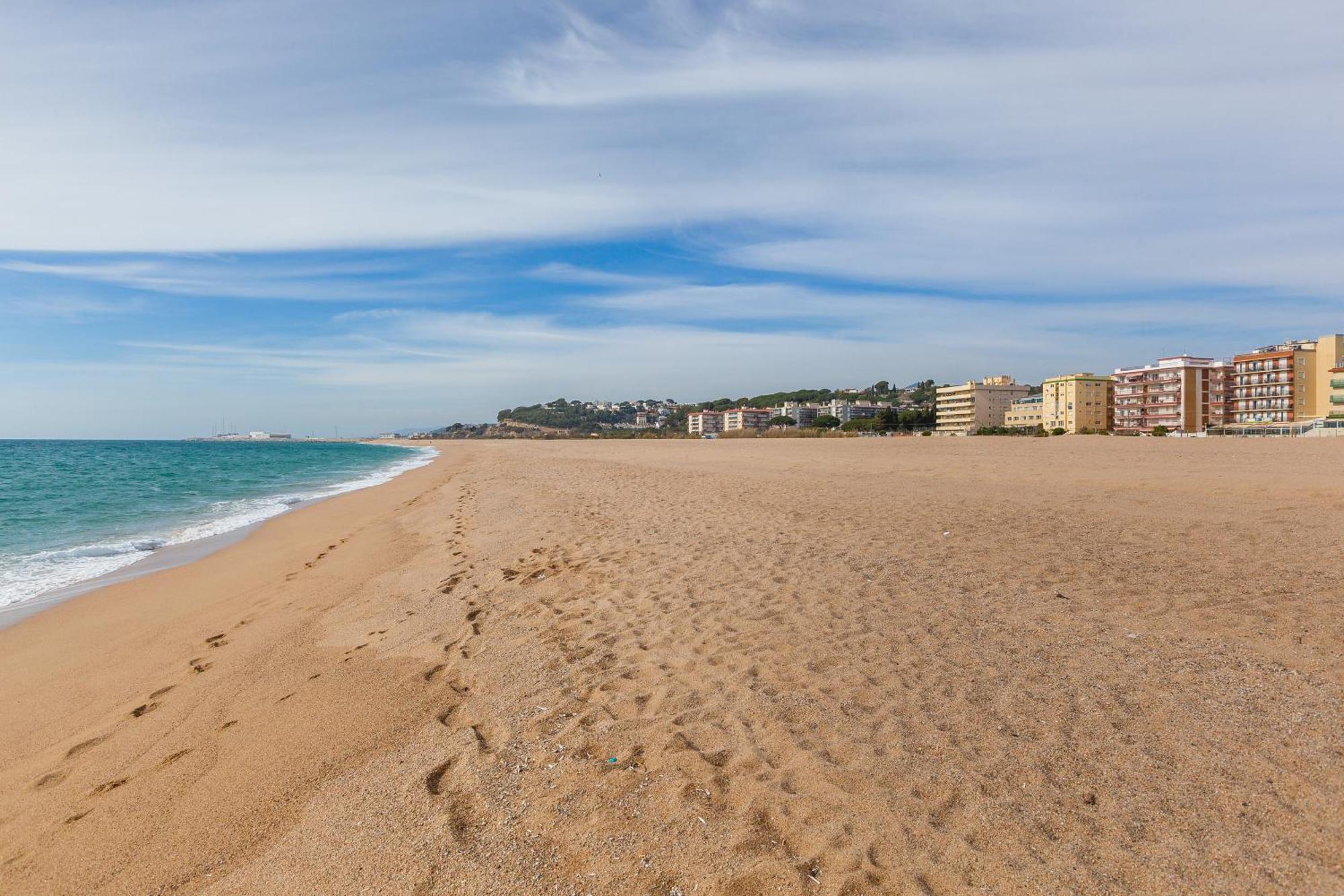 Blue Coast Apartment Canet De Mar Eksteriør bilde